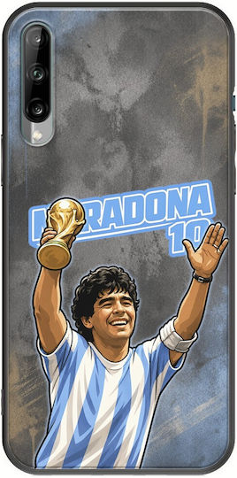 Калъф World Stars Collection Diego Maradona Samsung Galaxy A30s Черен TPU Силикон