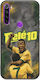World Stars Collection Pele Case Xiaomi Redmi Note 8 2021 Black TPU Black Silicone