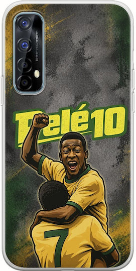 World Stars Collection Pele Case Realme 7 Flexible TPU Transparent Silicone