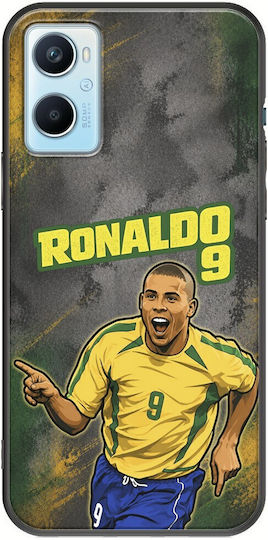 Θήκη World Stars Collection Ronaldo Oppo A96 4g Black Tpu Μαύρη Σιλικόνη