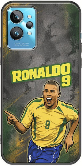World Stars Collection Ronaldo Case Realme GT2 Pro Black TPU Black Silicone