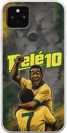 Husă World Stars Collection Pele Google Pixel 5 Flexible TPU Silicon Transparentă