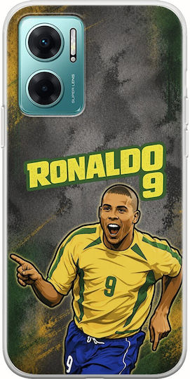 World Stars Collection Ronaldo Case Xiaomi Redmi 10 5G Flexible TPU Transparent Silicone