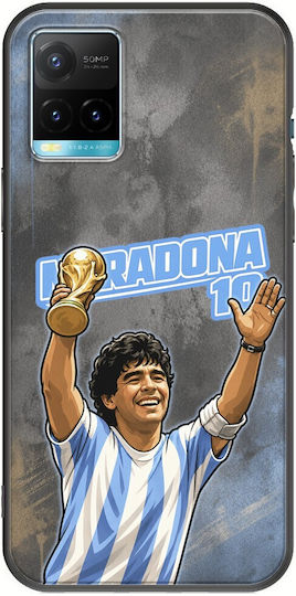 Калъф World Stars Collection Diego Maradona Vivo Y33s Черен TPU Силикон