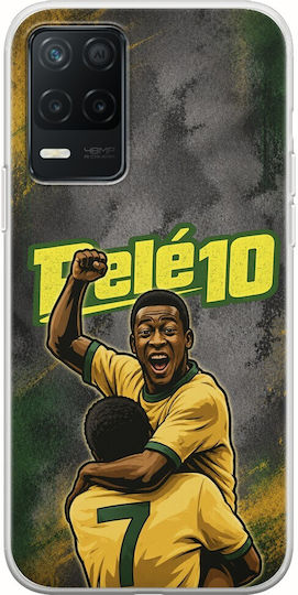 Калъф World Stars Collection Pele Realme 8 5G Гъвкав TPU Прозрачен Силикон