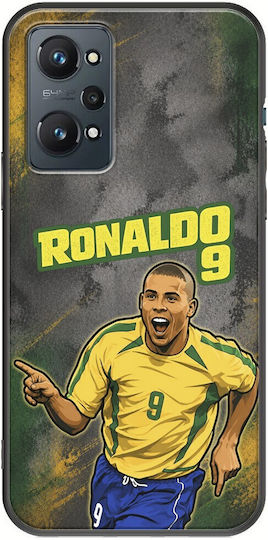 World Stars Collection Ronaldo Case Realme GT 2 5G Black TPU Black Silicone