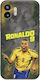 Калъф World Stars Collection Ronaldo Nothing Phone 2 Черен TPU Черен Силикон