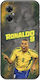 Θήκη World Stars Collection Ronaldo Xiaomi Poco M4 5g Black Tpu Μαύρη Σιλικόνη