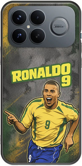 Mobile Phone Case World Stars Collection Ronaldo Xiaomi Poco F8 Ultra 5g Black TPU Black Silicone