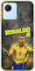 World Stars Collection Ronaldo Realme Narzo 50i Prime Flexible TPU Transparent Silicone Case
