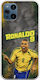 Θήκη World Stars Collection Ronaldo Oppo Find X3 Pro 5g Flexible Tpu Διάφανη Σιλικόνη