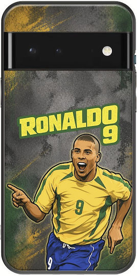 Husă World Stars Collection Ronaldo Google Pixel 6 Pro 5g Black TPU Siliconă Neagră