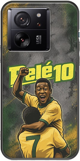 World Stars Collection Pele Case Xiaomi 13t Pro 5g Black TPU Black Silicone