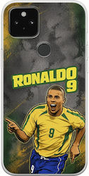 Θήκη World Stars Collection Ronaldo Google Pixel 5a 5g Flexible Tpu Διάφανη Σιλικόνη