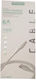 AGC USB 2.0 Cable USB-C Male - USB-A White 1m CA-8643 6 Pieces