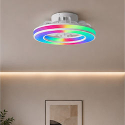 Brilliant G80915/05 41,5cm Deckenventilatoren mit Leuchte Weiß Brilliant G80915/05 41,5cm Deckenventilatoren mit Leuchte Weiß