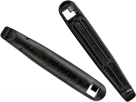Manete de Anvelope pentru Bicicletă Lezyne Power Lever XL Black Manete de Anvelope 2 Buc