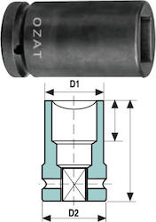 OZAT Priză Pneumatic Pătrată Diametru 5/8" / 40 / 44 / 45