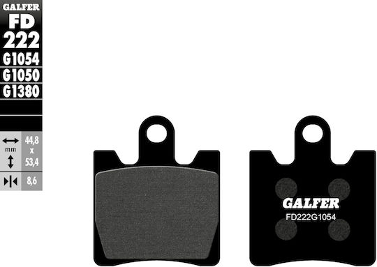 Galfer Fahrradbremsbeläge Kh283 Halbmetallisch Suzuki An 250/400