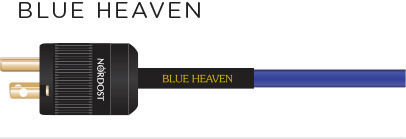 Nordost Καλώδιο Ηχείου Ατερμάτιστο 2m BLUE-HEAVEN-POWER-2M
