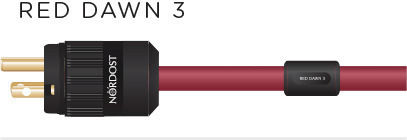 Nordost Καλώδιο Ηχείου Ατερμάτιστο 1m RED-DAWN-3-POWER-1M