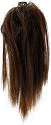 Cosmofan Postiche Straight Braid Claw Dark Ches...