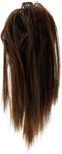 Cosmofan Postiche Straight Braid Claw Dark Chestnut 83865-3