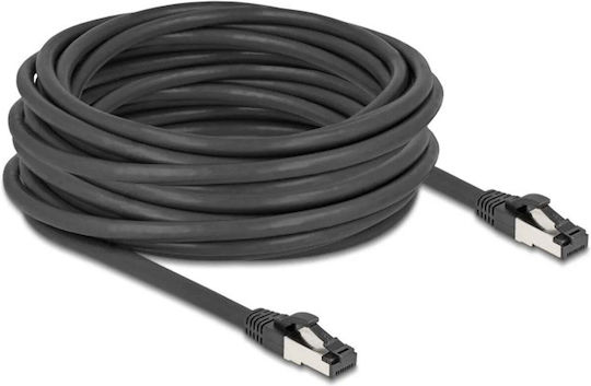 DeLock S/FTP Cat.8.1 Мрежов кабел Ethernet 10m Черен