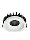 Optonica Panou LED Rotund 20W Cu Lumină Albă Reglabilă