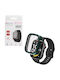 Volte-Tel Plastic Case with Tempered Glass in Green Colour for Xiaomi Redmi Watch 6