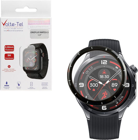 Volte-Tel Full Face Tempered Glass pentru Huawei Watch 3 1 buc
