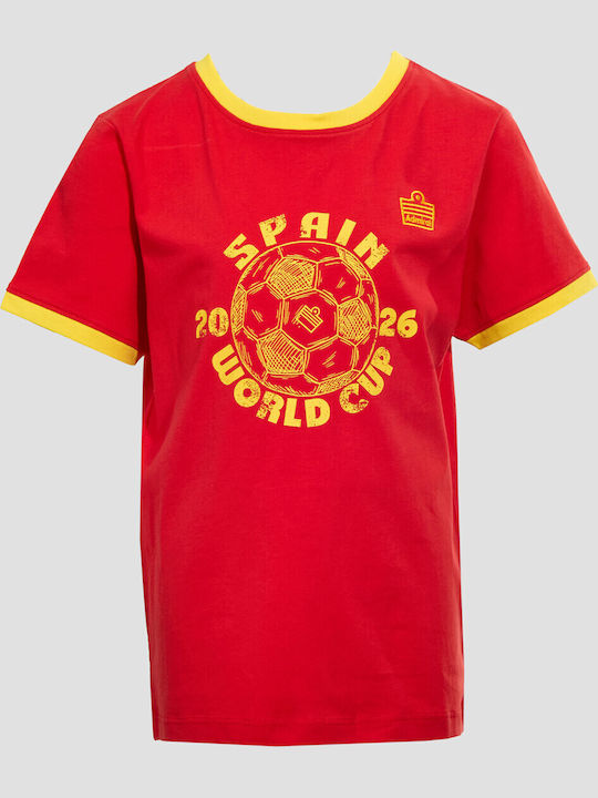 Admiral Παιδικό T-shirt Κόκκινο