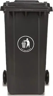 Delta Cleaning Coș De Gunoi Din Plastic Cu Roți 240 Lt