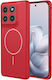 SSCase Back Cover Σιλικόνης Μπορντό (Motorola Edge 70 Fusion 5G)