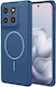 SSCase Back Cover Silicon Albastru (Motorola Edge 70 Fusion)