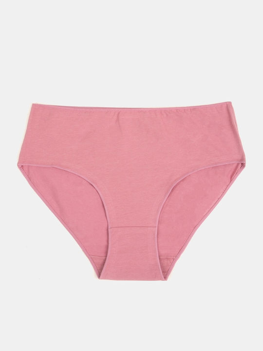 Basic Pink Women's Briefs Size 2XL Pink