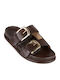 Sandale Casual Damă Anatomici Flatforme Maro