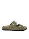 Sienna Leather Women's Anatomic Green Sandals GY-08414-17-2