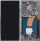 Screen with Touch Mechanism and Frame for Galaxy S23 Ultra (Green)