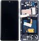 Screen with Touch Mechanism and Frame for Galaxy S21 Ultra (Black)