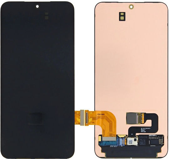 Екран със Сензорен Механизъм за Galaxy S22 (Черен)