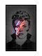 Αφίσα Neon Art David Bowie Neon 30 X 40 Cm