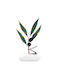 Alexandros Handmade Tabletop Decor Olive Branch Classic Green 8x13