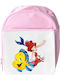 Children's Bag Ariel Pink 33x25x10cm