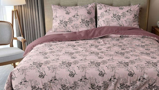 Super-Double Set 3 Pieces 160x260cm With Rubber Hugger Blossom Lilac Super-Double Set 3 Pieces 160x260cm With Rubber Hugger Blossom Lilac