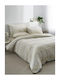 Vesta Home Cotton Single Coverlet Green 160x270cm