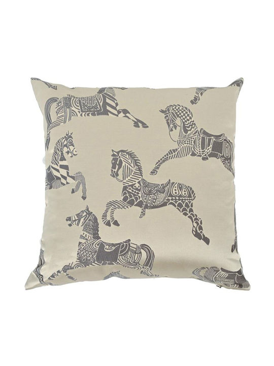 Fylliana Възглавница За Диван Horse Бежова 45x45см