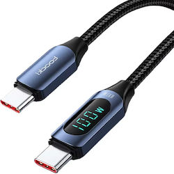 USB 2.0 USB-C Masculin - USB-C 100W 1m (TEL006)