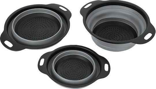 Swiss Haus Pasta Strainer Made of Silicone 3 Pieces