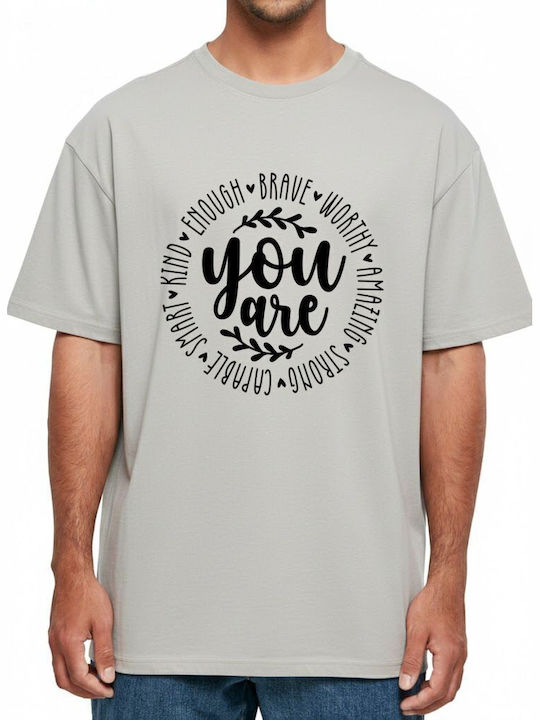 Oversized T-Shirt Positive Affirmations Circula...